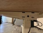 Gispen - Electric sit-sit desk refurbished with cable management ( the top is NEW ) – 160x80xH62-84 cm, ST03203 - Image 10