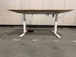 Gispen - Electric sit-sit desk refurbished with cable management ( the top is NEW ) – 160x80xH62-84 cm, ST03203 - Image 5
