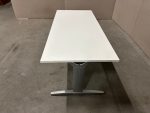 Adjustable desk refurbished with crank and cable management ( the top is NEW ) – 200x80xH62-86 cm, ST04061 - Image 6