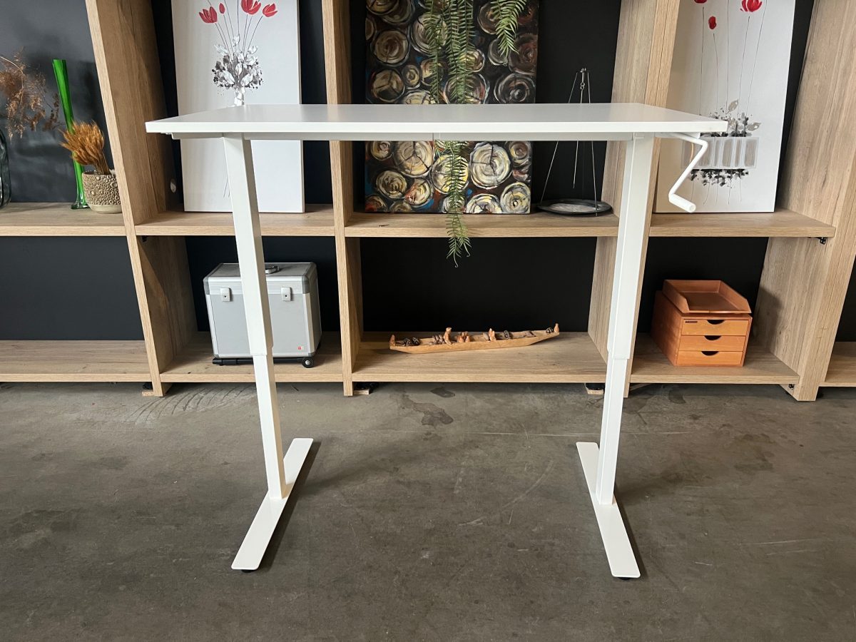 Ikea – Adjustable sit-stand desk with crank – 120x70xH70-120 cm, ST04251 - Image 7