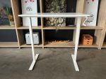 Ikea – Adjustable sit-stand desk with crank – 120x70xH70-120 cm, ST04251 - Image 7
