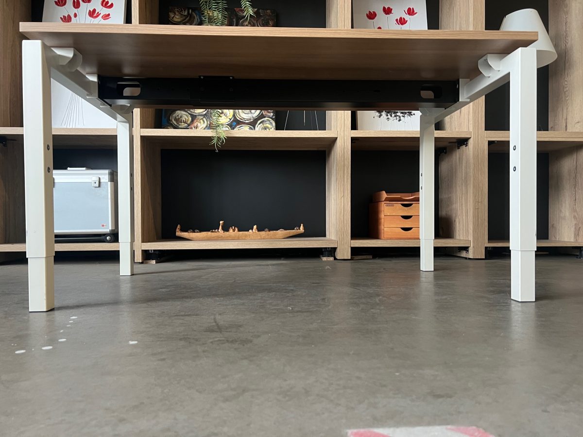 Adjustable desk - 140x80xH62-84 cm, ST04253 - Image 5