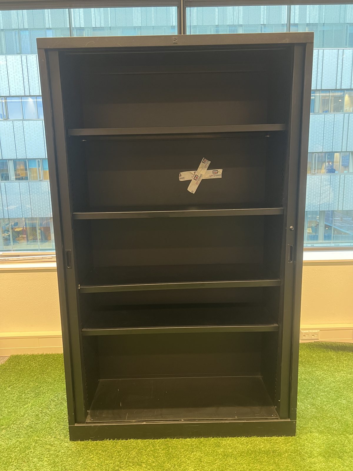 Storage cabinet – 120x45xH199 cm, ST04460 - Image 2