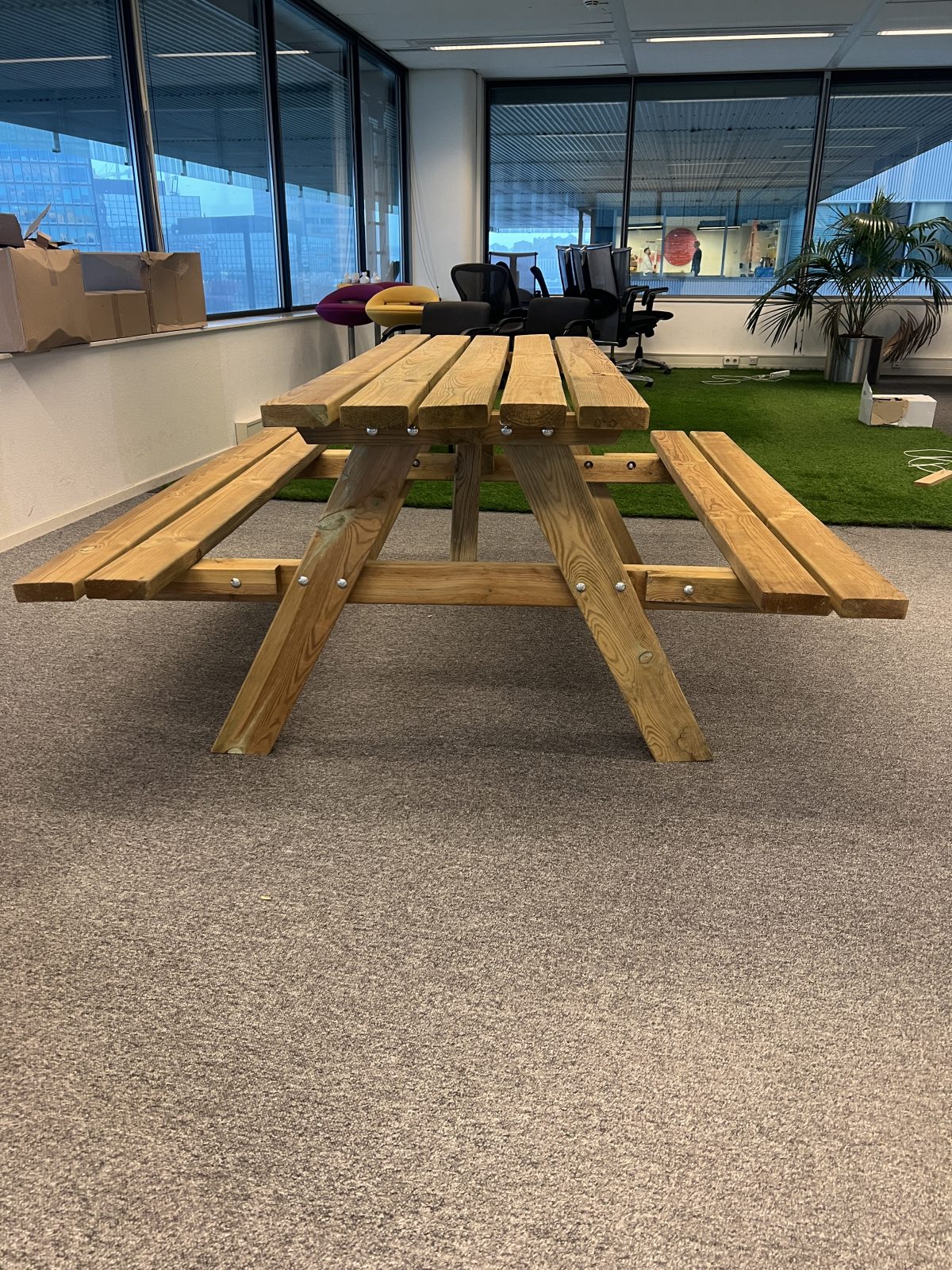 Picnic table - 180x160xH78 cm, ST04464 - Image 3