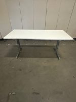 Adjustable desk refurbished with crank and cable management ( the top is NEW )– 160x80xH64-90 cm, ST02918