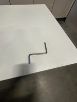 Adjustable desk refurbished with crank and cable management ( the top is NEW )– 160x80xH64-90 cm, ST02918 - Image 4