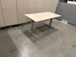 Adjustable desk with button and cable management – 160x80xH62-86 cm, ST03788 - Image 3
