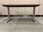 Adjustable desk with button and cable management – 160x80xH62-86 cm, ST03788 - Image 6