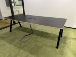 Conference table with power socket and HDMI – 240x100xH73 cm, ST04434 - Image 2