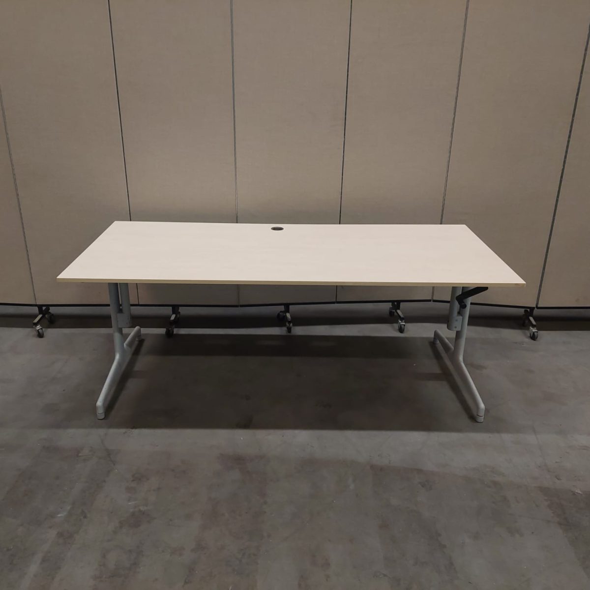 Lensvelt – Adjustable desk with crank – 180x80xH62-92 cm, ST04031 - Image 2