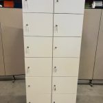 Locker with 12 spaces – 79x52xH190 cm, ST04035
