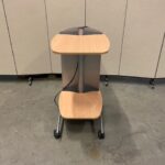 Adjustable PC table on wheels – 53/50x61/51xH45-100 cm, ST01152