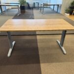 Adjustable desk with screw – 160x80xH64-86 cm, ST04541