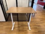Adjustable sit-stand desk with crank – 120x80xH71-120 cm, ST04543
