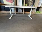 Adjustable desk with crank – 160x80xH66-88 cm, ST04596 - Image 2