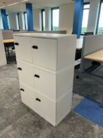 Locker with 6 spaces and Lehmann lock – 80x43xH118 cm, ST04677 - Image 6
