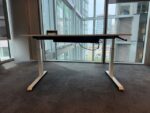 Sedus - Adjustable desk with crank, cable management and BachMann power socket – 140x80xH62-86 cm, ST04689 - Image 8