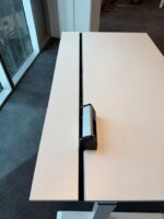 Sedus - Adjustable desk with crank, cable management and BachMann power socket – 140x80xH62-86 cm, ST04689 - Image 9