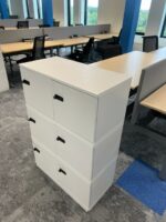 Locker with 6 spaces and Lehmann lock – 80x43xH118 cm, ST04677 - Image 4