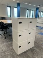 Locker with 6 spaces and Lehmann lock – 80x43xH118 cm, ST04677 - Image 17