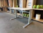 Actiforce - Adjustable sit-stand desk with crank and cable management – 130x80xH70-120 cm, ST04613 - Image 8