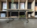 Kusch+Co Roll'n Meet folding table with wheels -160x80 cm, ST04781 - Image 2