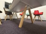 SET - Design conference table + 6 Moods design chairs, ST04785 - Image 2