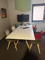 SET - Design conference table + 6 Moods design chairs, ST04785