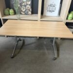 Kusch+Co Roll'n Meet folding table with wheels -160x80 cm, ST04781