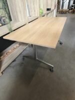 Kusch+Co Roll'n Meet folding table with wheels -160x80 cm, ST04781 - Image 4