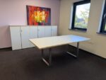 Conference table 200x100xH64-86 cm, ST04783