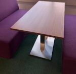 Acoustic meeting/work booth with table and benches 246x135x229 cm, ST04779 - Image 4