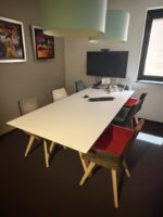 SET - Design conference table + 6 Moods design chairs, ST04785 - Image 9