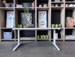 Steelcase - adjustable desk with crank 160x80xH62-93 cm, ST04804 - Image 2