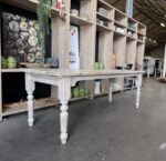 Wooden vintage Table 210x87xH78.5 cm, ST04823 - Image 2