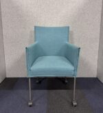 Set of 2 blue chairs, ST04840 - Image 2