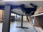 Ahrend - Adjustable desk with crank + cable tray + wireless charger - 160x80xH62-88.5 cm, ST04869 - Image 9