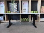 Electric Sit-Stand Desk with cable management - 120/140/160/180x80xH72-121 cm, ST04868 - Image 3