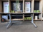Refurbished - Electric sit-stand desk with cable management and new top -160x80xH72-138 cm, ST04867 - Image 2