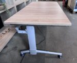 Refurbished - Electric sit-stand desk with cable management and new top -160x80xH72-138 cm, ST04867 - Image 6