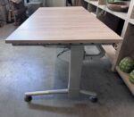 Refurbished - Electric sit-stand desk with cable management and new top -160x80xH72-138 cm, ST04867 - Image 8
