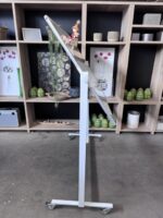 Whiteboard on wheels - double side and magnetic -165,5/150x66,5x-H100/197cm, ST04860 - Image 4