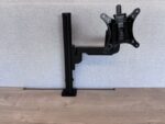 Electric sit-stand duo desk with cable managemen, socket and monitor arm 160x80xH64.5-130 cm, ST04876 - Image 5