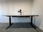 Electric Sit-Stand Desk with cable tray, power socket and monitor arm 173x80x64,5-129,5, ST04875 - Image 2