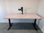 Electric Sit-Stand Desk with cable tray, power socket and monitor arm 173x80x64,5-129,5, ST04875 - Image 4
