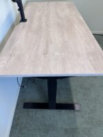 Electric Sit-Stand Desk with cable tray, power socket and monitor arm 173x80x64,5-129,5, ST04875 - Image 10
