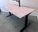 Electric Sit-Stand Desk with cable tray, power socket and monitor arm 173x80x64,5-129,5, ST04875 - Image 12