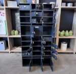 Metal mail sorting cabinet – 27 compartments - 88.5×38.5×179–181.5 cm, ST04838 - Image 4
