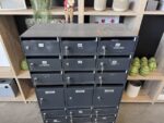 Metal mail sorting cabinet – 27 compartments - 88.5×38.5×179–181.5 cm, ST04838 - Image 6